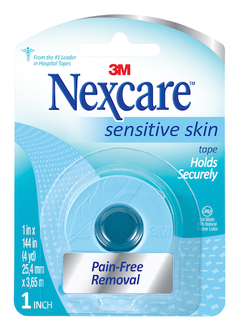 Nexcare Sensitive Skin Tape.