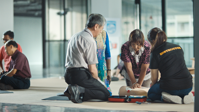 Philips launches campaign to get more to take up CPR and AED training