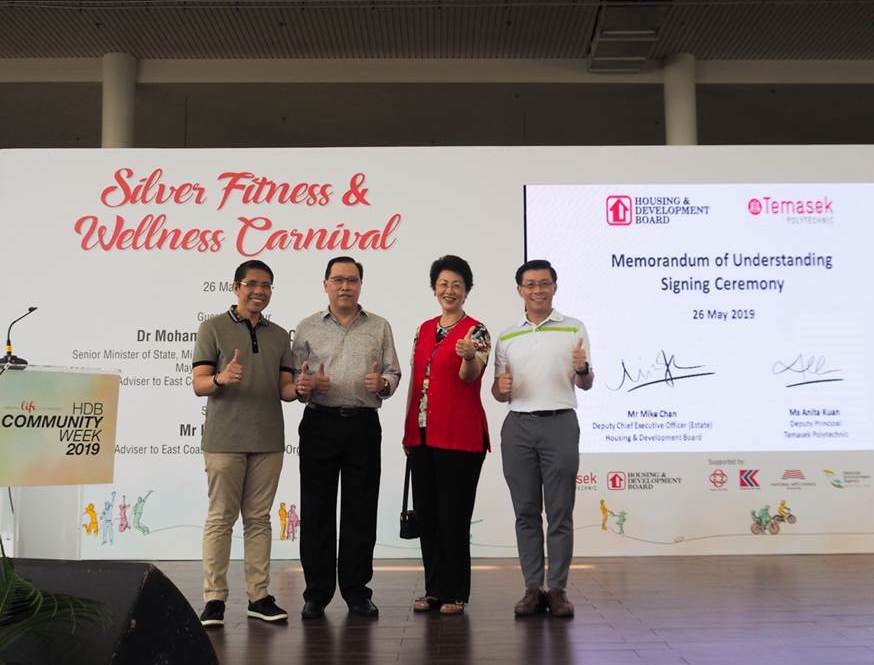 HDB with Temasek Polytechnic to promote active ageing in HDB estates